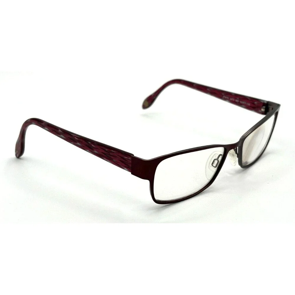 FYSH UK 3473 Women's Eyeglass Frame 987 Burgundy 52017-135‎ Optical Metal EUC